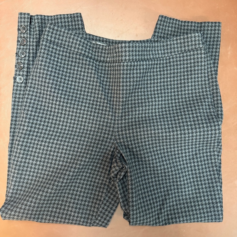 Talbots Chatham Ankle Pants, Houndstooth, Classic, Office, Career, Collegiate